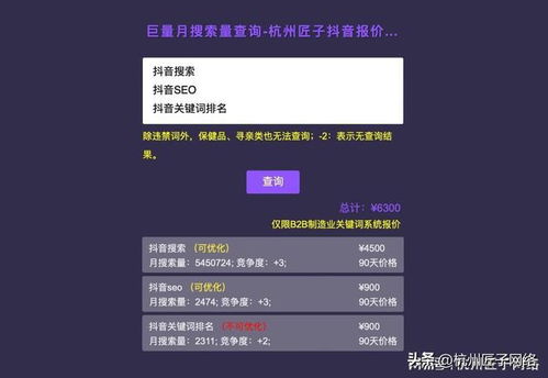 溫州抖音搜索SEO優化推廣公司 2023年含詢價系統的技術推廣服務解析